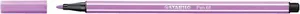 Marker fibrowy premium - STABILO Pen 68 - 1 szt. - jasny liliowy